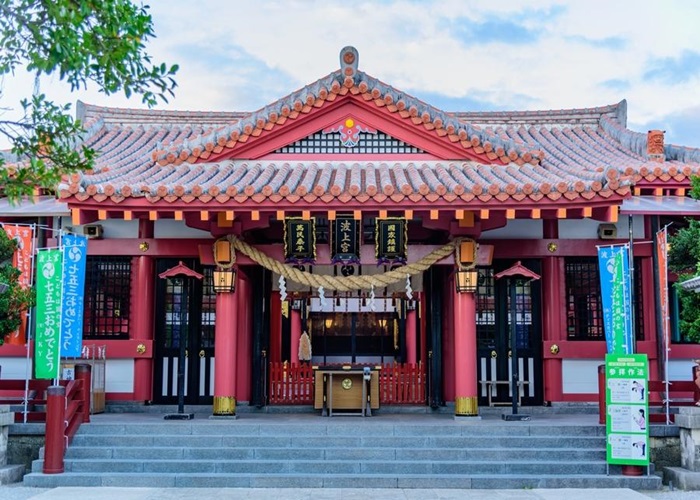 黑色鳥居~波上宮